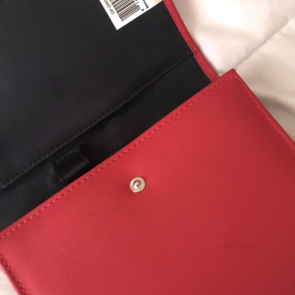 Walmart Red Clutch Wallet - Picture 3 of 4